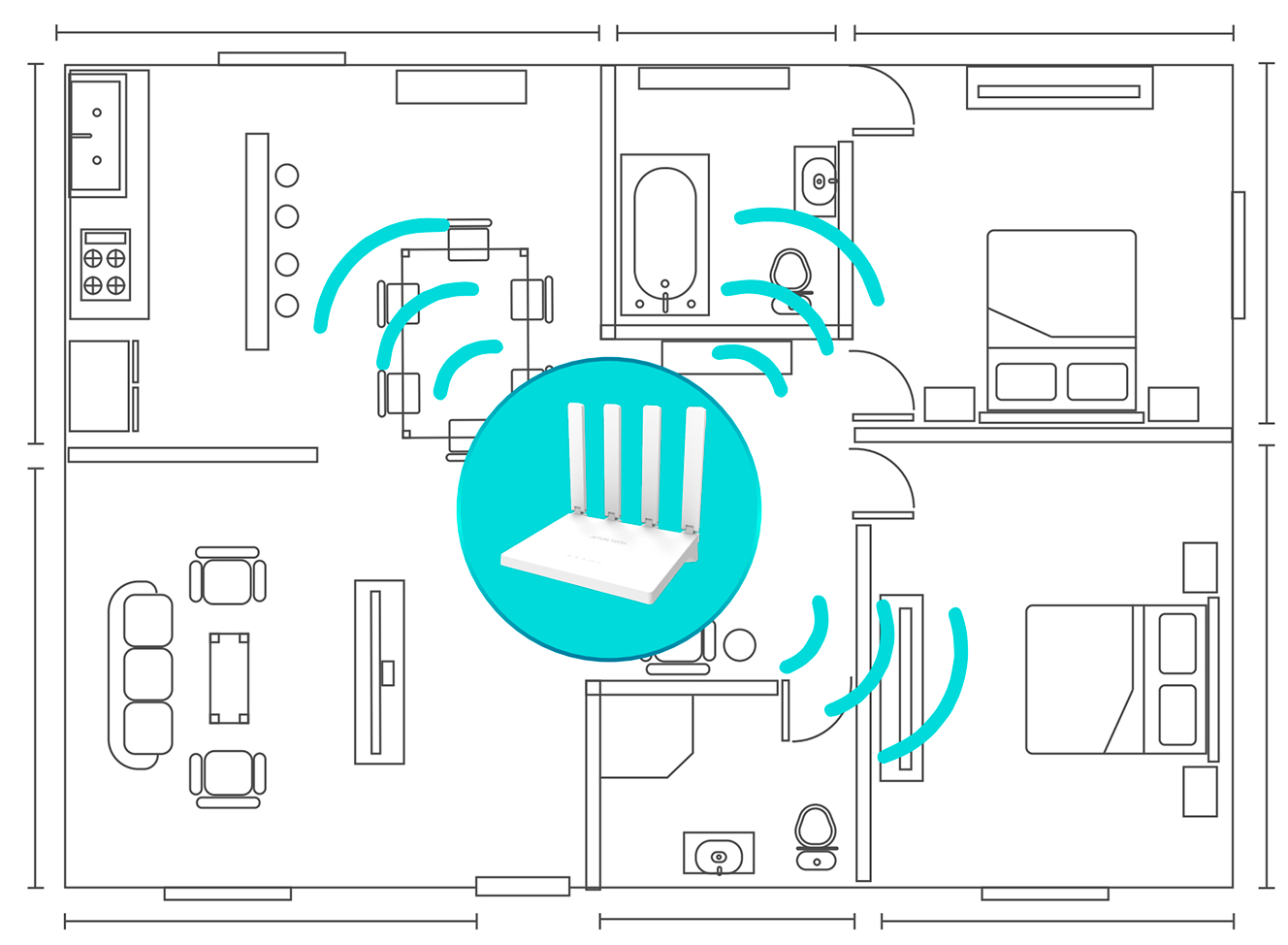 Powered by dual core processor